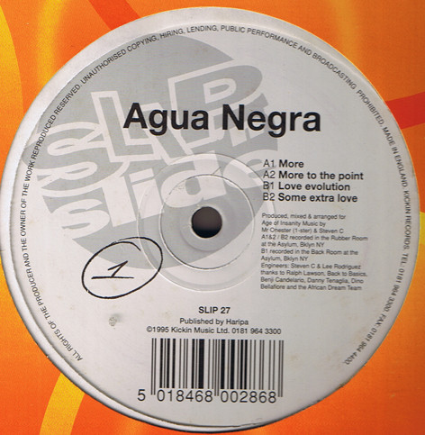 Agua Negra - More | Slip 'n' Slide (SLIP 27)