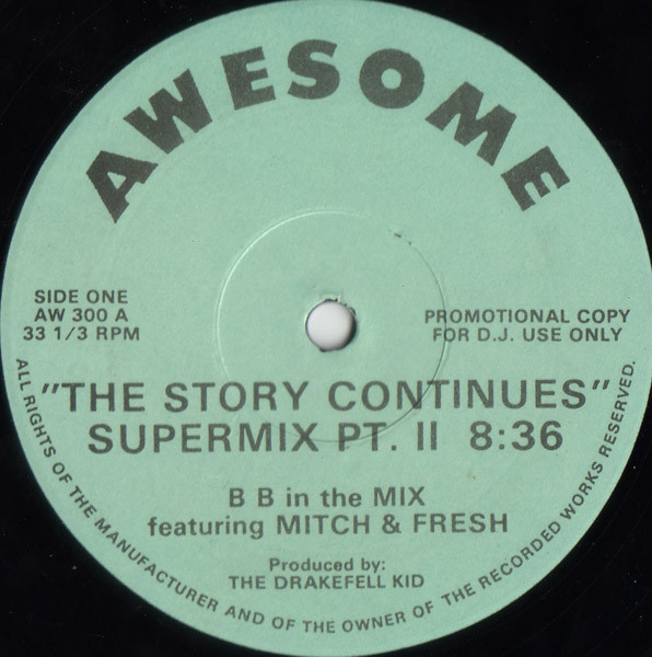B B Featuring Mitch & Fresh - The Story Continues | Awesome (AW 300) - main