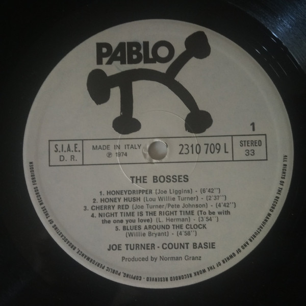 Count Basie / Joe Turner - The Bosses | Pablo Records (2310 709 L) - 3 Count Basie / Joe Turner - The Bosses | Pablo Records (2310 709 L) - 3