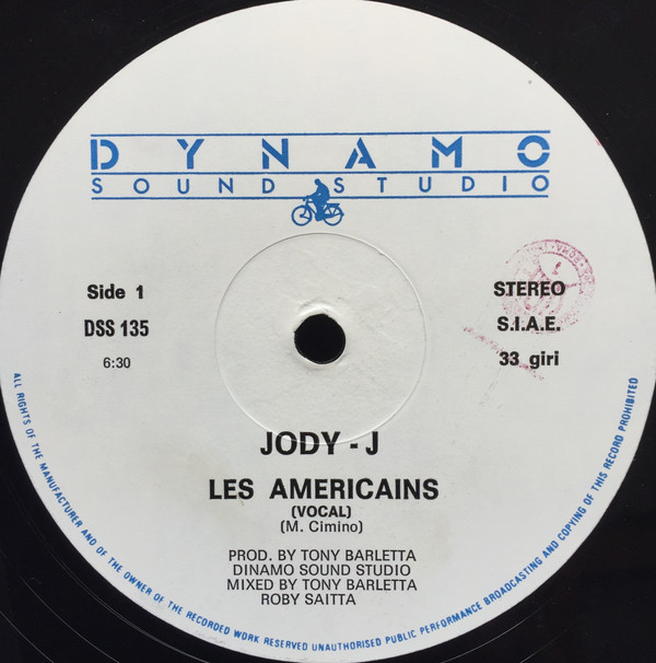 Jody-J - Les Americains | Dynamo Sound Studio (DSS 135) - 3