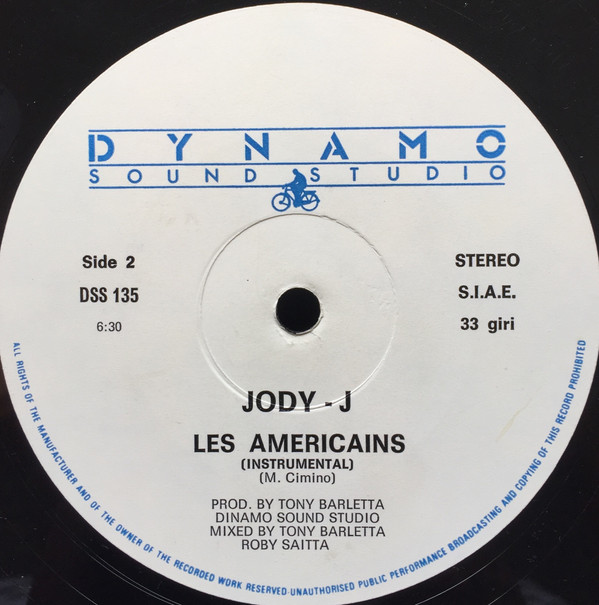 Jody-J - Les Americains | Dynamo Sound Studio (DSS 135) - 4