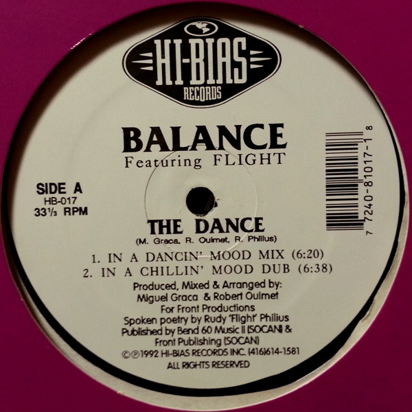 Balance Featuring Flight - The Dance | Hi-Bias Records (HB-017) - 2 Balance Featuring Flight - The Dance | Hi-Bias Records (HB-017) - 2