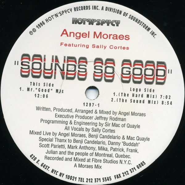 Angel Moraes Featuring Kelli Sae & Sally Cortes - Sounds So Good | Hot 'N' Spycy (1297-1) - main