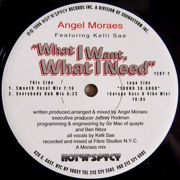 Angel Moraes Featuring Kelli Sae & Sally Cortes - Sounds So Good | Hot 'N' Spycy (1297-1) - 3