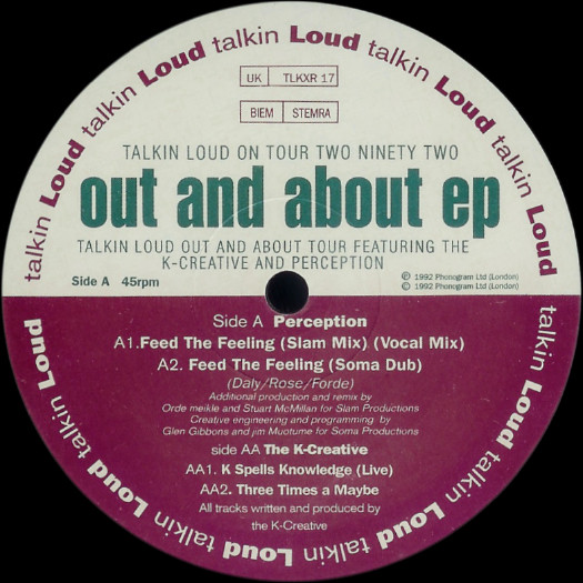 Perception And The K-Creative - Out And About Remix | Talkin' Loud (TLKXR 17) - 3
