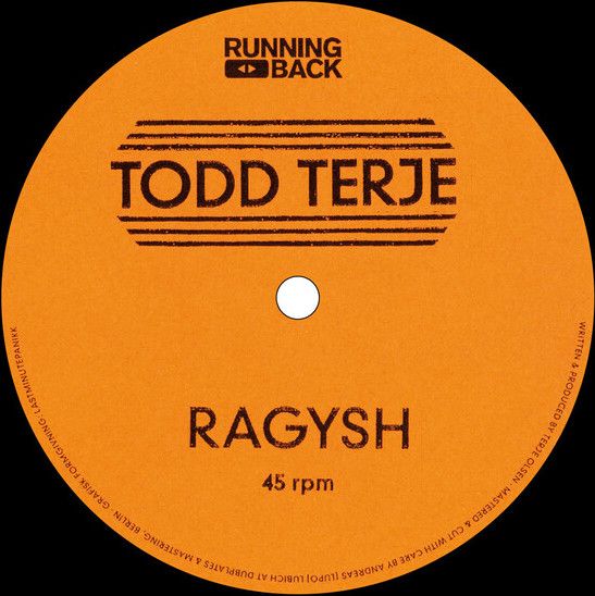 Todd Terje - Ragysh | Running Back (RBCR-78)