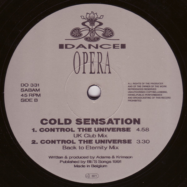 Cold Sensation - Control The Universe | Dance Opera (DO 331) - 4 Cold Sensation - Control The Universe | Dance Opera (DO 331) - 4