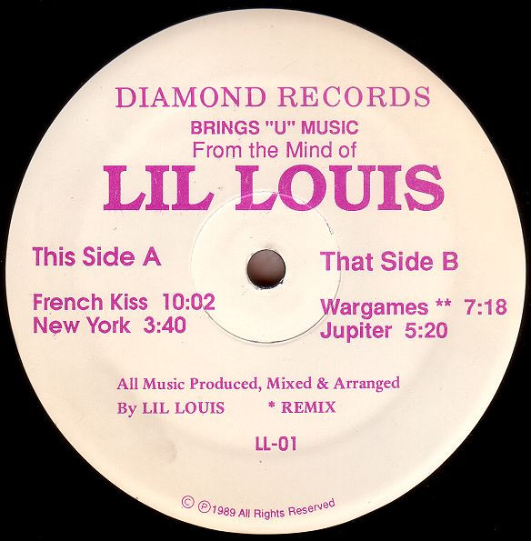 Lil Louis - French Kiss | Diamond Records (LL-01)