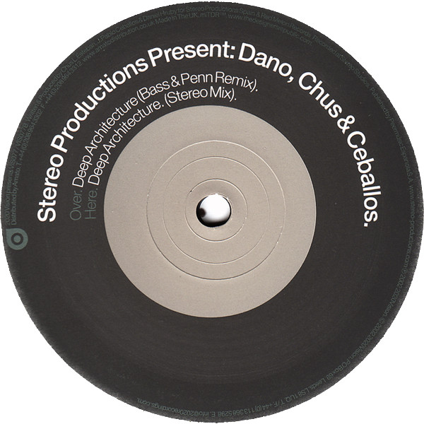 Dano , Chus & Ceballos - Deep Architecture | 20:20 Vision (VIS077) - main Dano , Chus & Ceballos - Deep Architecture | 20:20 Vision (VIS077) - main