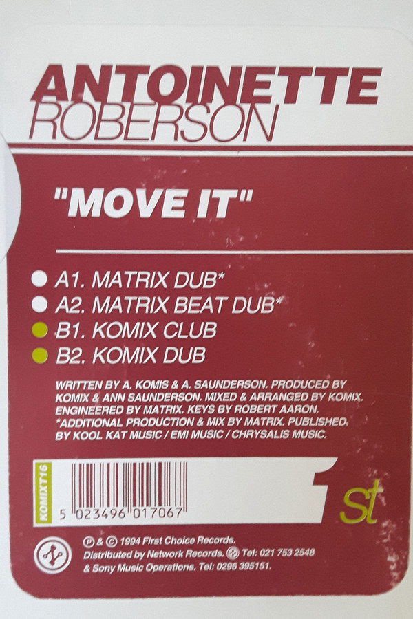 Antoinette Roberson - Move It | First Choice (KOMIXT16) - main
