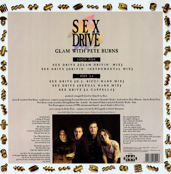Glam With Pete Burns - Sex Drive | DFC (DFC 200) - 2