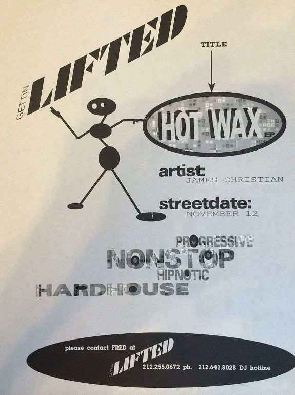 James Christian - Hot Wax | Gettin' Lifted (LR2005-1) - 3