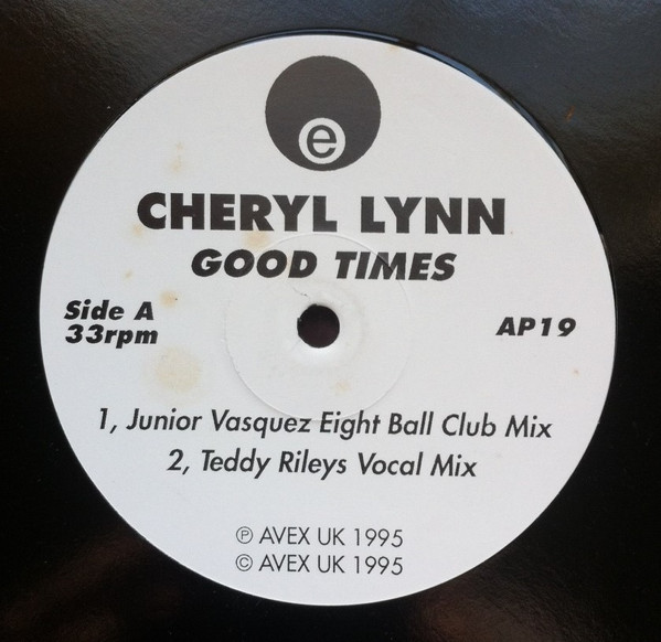 Cheryl Lynn - Good Times | Avex UK (AP 19)