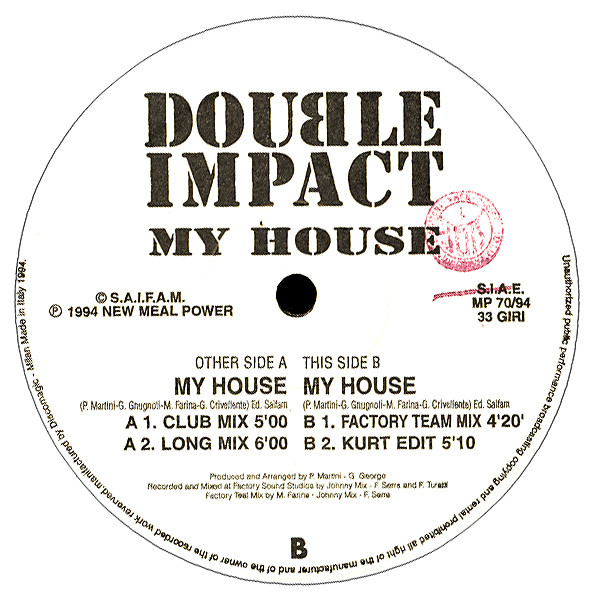 Double Impact - My House | New Meal Power (MP 70) - 3