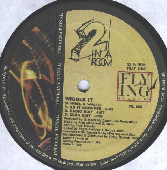 2 In A Room - Wiggle It | Flying International (FIN 009) - 2