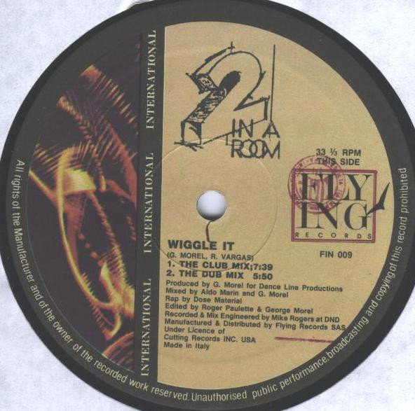 2 In A Room - Wiggle It | Flying International (FIN 009) - main