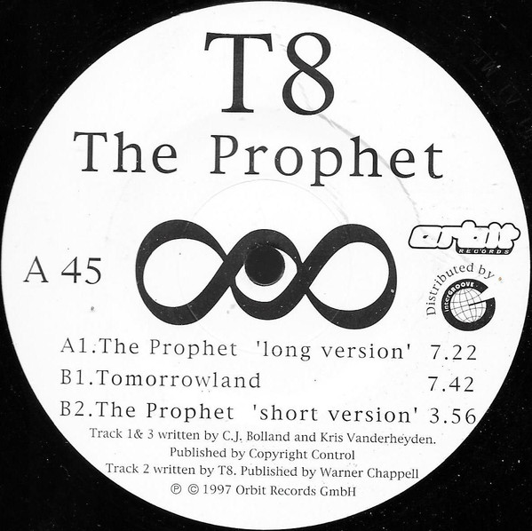 T8 - The Prophet | Orbit Records (ORBIT 0086) - main T8 - The Prophet | Orbit Records (ORBIT 0086) - main