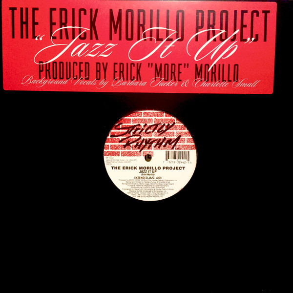 The Erick Morillo Project - Jazz It Up | Strictly Rhythm (SR 12442)