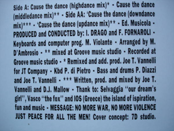 'Cause The Dance