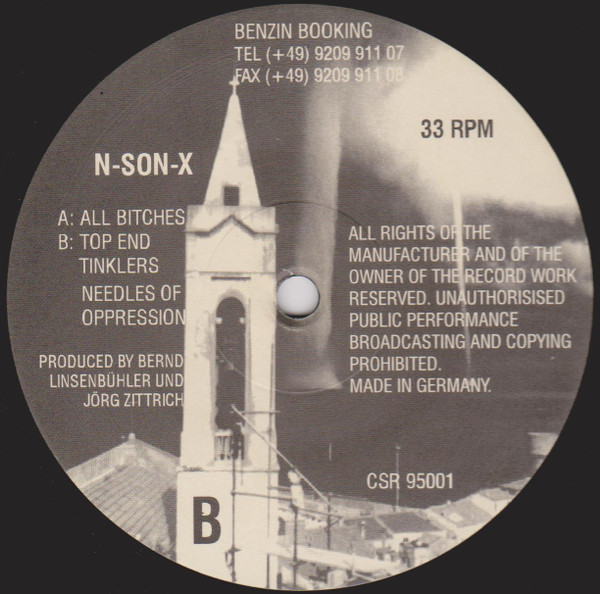 N-Son-X - All Bitches | Casseopaya Recordings (CSR 95001) - main N-Son-X - All Bitches | Casseopaya Recordings (CSR 95001) - main