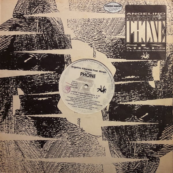 Angelino Albanese Feat. Miriam - Phone | Mano Records (MANO 002)