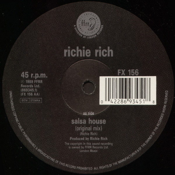 The Remix Of  Richie Rich's Salsa House