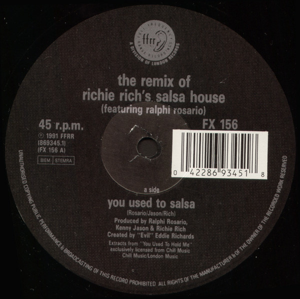 The Remix Of  Richie Rich's Salsa House
