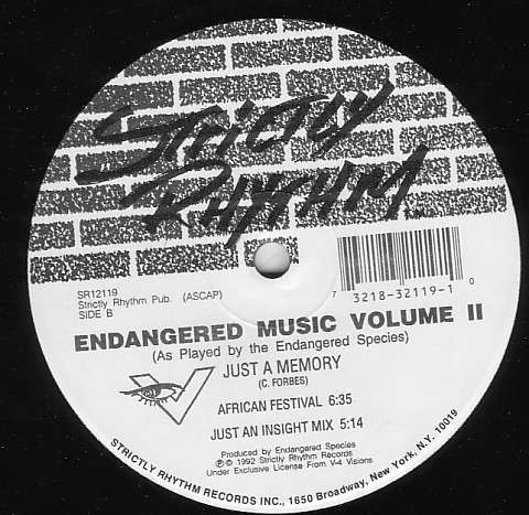 The Endangered Species - Endangered Music Volume II | Strictly Rhythm (SR12119) - 2
