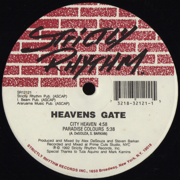 Heavens Gate - Street Secrets / Heavens Gate | Strictly Rhythm (SR12121) - main