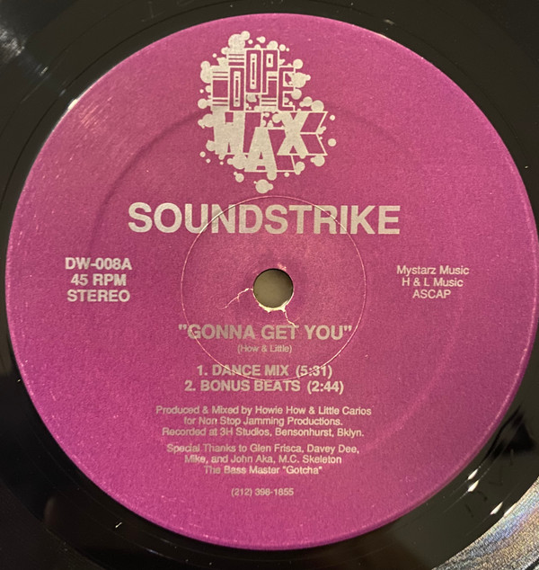 Soundstrike - Gonna Get You / Party Machine | Dopewax (DW-008) - main