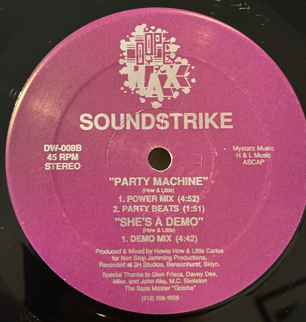 Soundstrike - Gonna Get You / Party Machine | Dopewax (DW-008) - 2