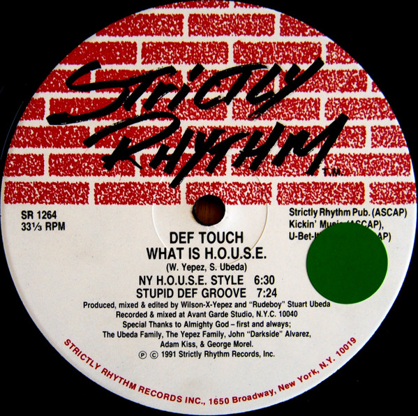 What Is H.O.U.S.E. / Nasty Rhythm