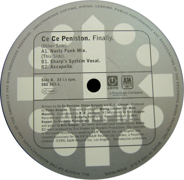 Finally (Eric Kupper / Sharp / David Morales Mixes)