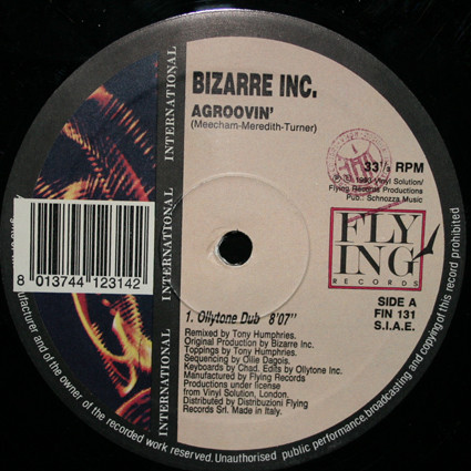 Bizarre Inc - Agroovin' | Flying International (FIN 131)