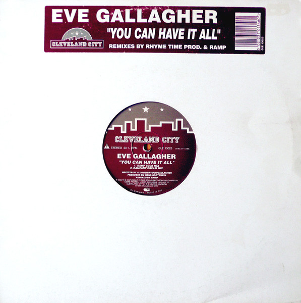 Eve Gallagher - You Can Have It All | Cleveland City Records (CLE 13023) - main