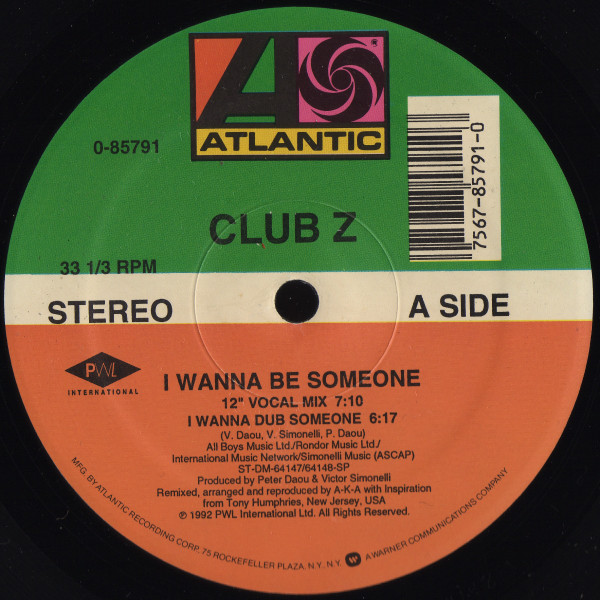 I Wanna Be Someone