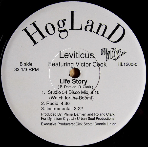 Leviticus Featuring Victor Cook - Life Story | HogLand Records (HL 1200-0) - 2