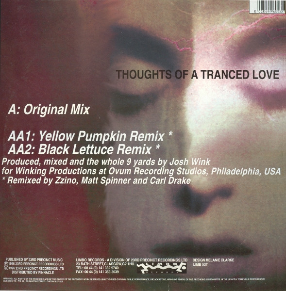Winc - Thoughts Of A Tranced Love | Limbo Records (LIMB 53T) - 2