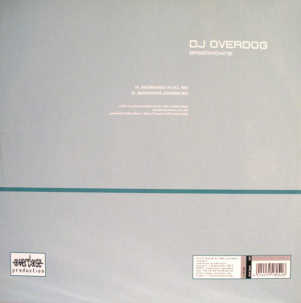 DJ Overdog - Bassmachine | Overdose (DOSE 069) - 2