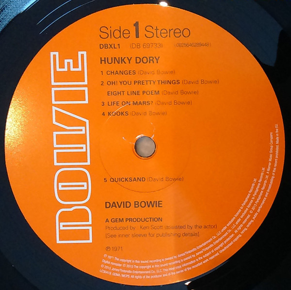 Hunky Dory