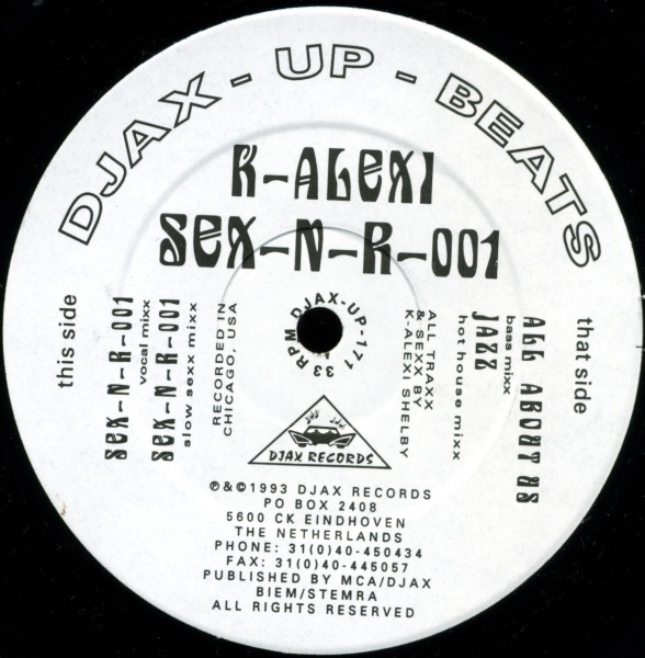 K-Alexi - Sex-N-R-001 | Djax-Up-Beats (DJAX-UP-171)