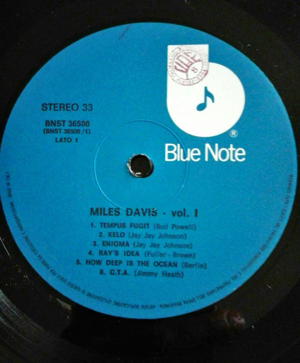 Miles Davis - Volume 1 | Blue Note (BNST 36500) - 3