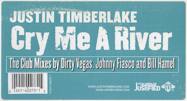 Justin Timberlake - Cry Me A River | Jive (01241-40073-1) - 4