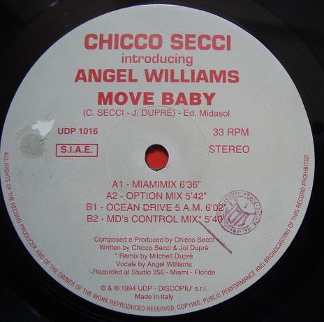 Chicco Secci Introducing Angel Williams - Move Baby | UDP (UDP 1016) - 2