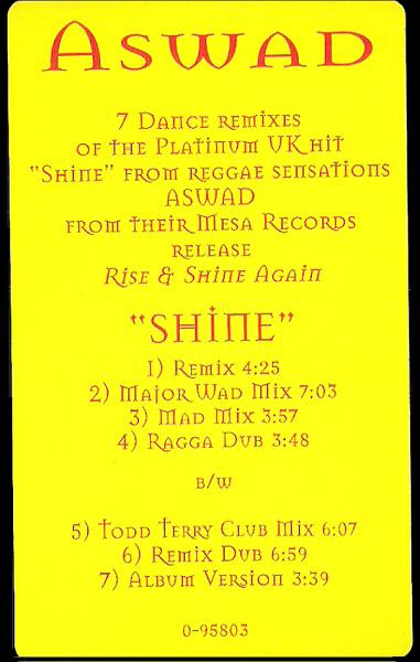 Aswad - Shine | Mesa (0-95803) - 4