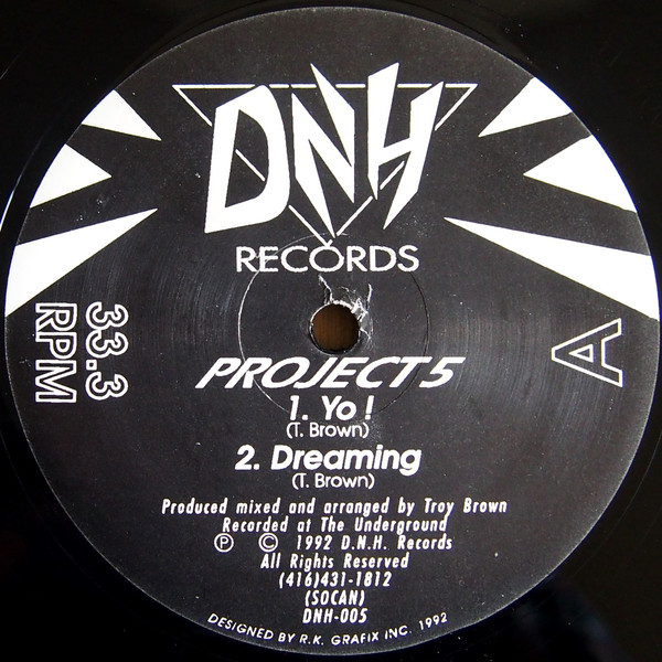 Troy Brown - Project 5 | DNH Records (DNH-005) - main