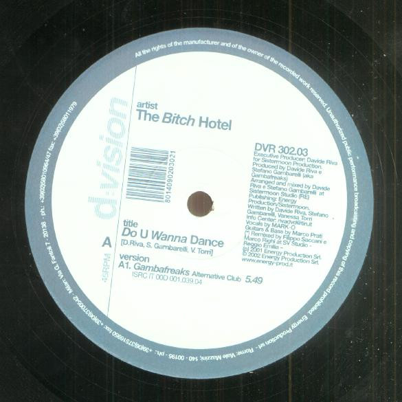 The Bitch Hotel - Do U Wanna Dance | D:vision Records (DVR 302.03) - 4 The Bitch Hotel - Do U Wanna Dance | D:vision Records (DVR 302.03) - 4