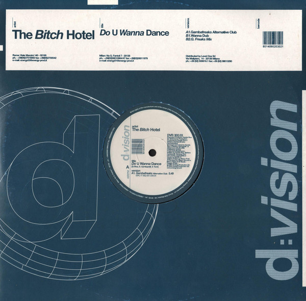 The Bitch Hotel - Do U Wanna Dance | D:vision Records (DVR 302.03) - main The Bitch Hotel - Do U Wanna Dance | D:vision Records (DVR 302.03) - main