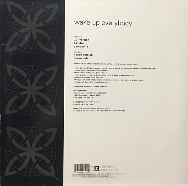 Nick Scotti - Wake Up Everybody | Reprise Records (0-40759) - 2 Nick Scotti - Wake Up Everybody | Reprise Records (0-40759) - 2