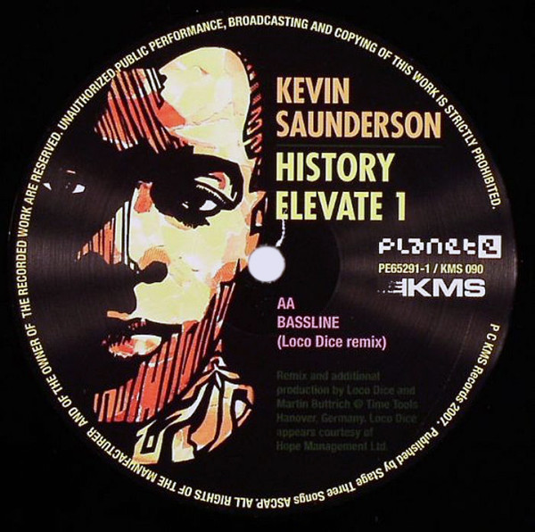Kevin Saunderson - History Elevate 1 | Planet E (PE65291-1) - 2